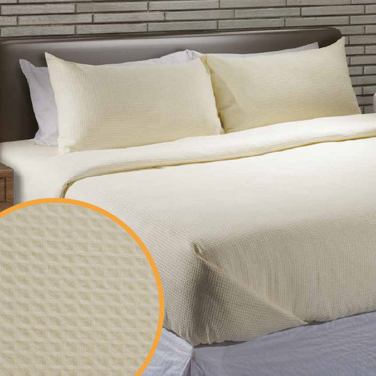 Juego de Sábanas Wafle Florencia