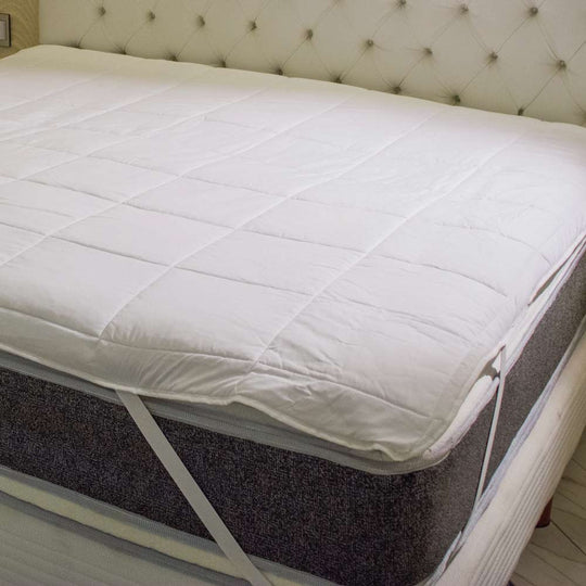 Protector capitonado con resorte